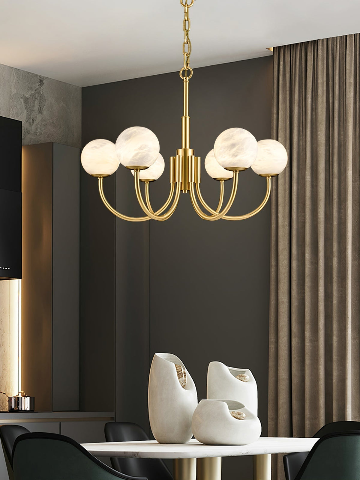 Chandelier Alabaster Luxury - Neutralighting