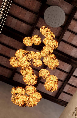 Aureate Lustre Cloud en Laiton