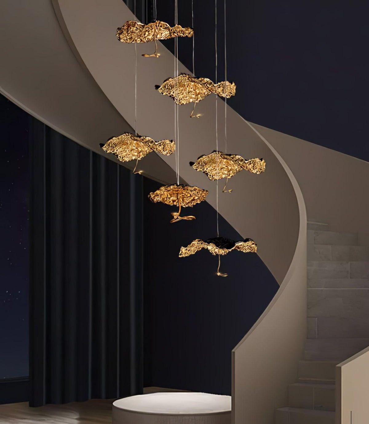 Aureate Lustre Cloud en Laiton
