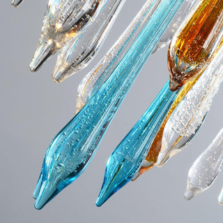 Aurora Lustre en Verre de Luxe