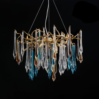 Aurora Lustre en Verre de Luxe