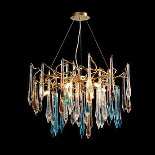 Aurora Lustre en Verre de Luxe