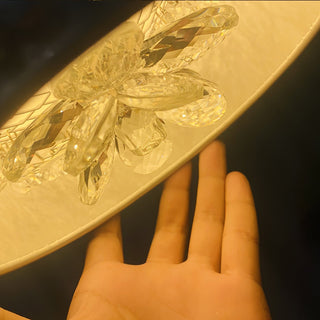 Zesolila Traditionnel Art Or Suspension Lumière