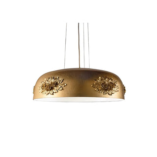 Zesolila Traditionnel Art Or Suspension Lumière
