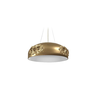 Zesolila Traditionnel Art Or Suspension Lumière