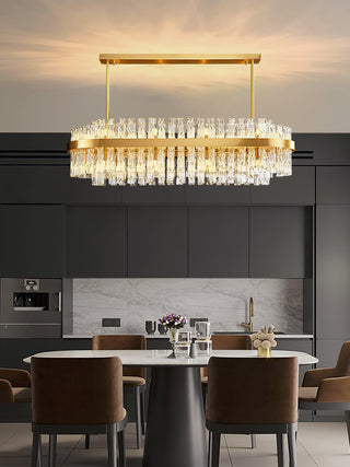 Lustra Lustre Or Tige Claire Élégant