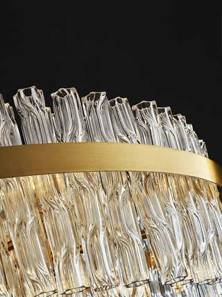 Lustra Lustre Or Tige Claire Élégant