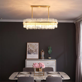 Lustra Lustre Or Tige Claire Élégant