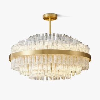 Lustra Lustre Or Tige Claire Élégant