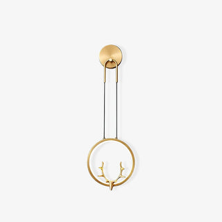 Celesta Applique murale fantaisiste en laiton