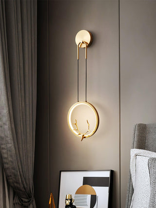Celesta Applique murale fantaisiste en laiton
