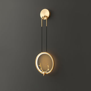 Celesta Applique murale fantaisiste en laiton