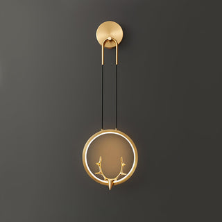 Celesta Applique murale fantaisiste en laiton