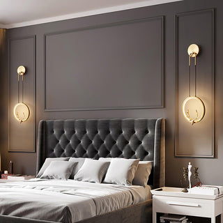 Celesta Applique murale fantaisiste en laiton