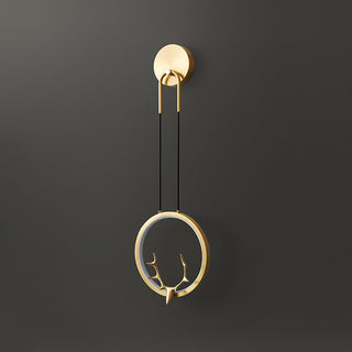 Celesta Applique murale fantaisiste en laiton
