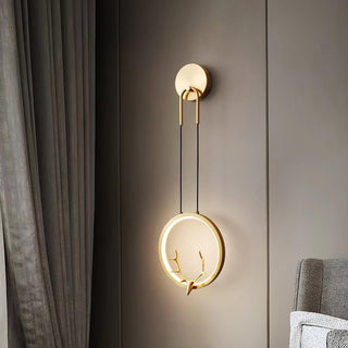 Celesta Applique murale fantaisiste en laiton