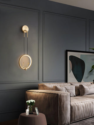 Celesta Applique murale fantaisiste en laiton