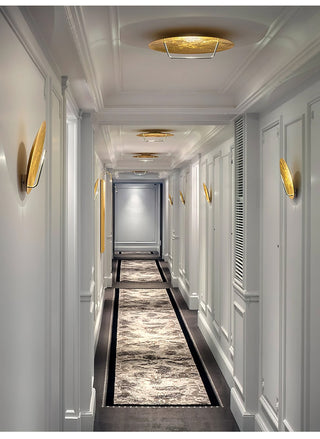 Golden Aura Wall Light-Neutral Decor
