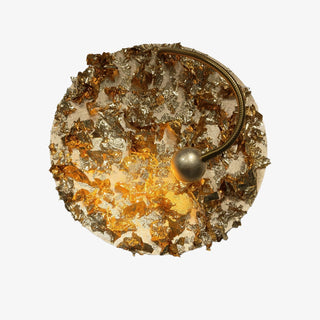 Golden Aura Wall Light-Neutral Decor