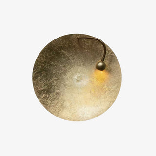 Golden Aura Wall Light-Neutral Decor
