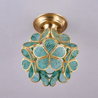 Ullaeiel Plafonnier Luxe Bloom Doré