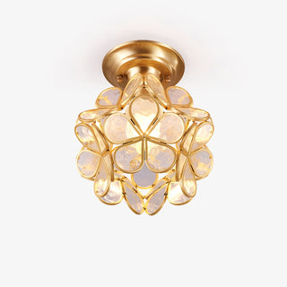 Ullaeiel Plafonnier Luxe Bloom Doré