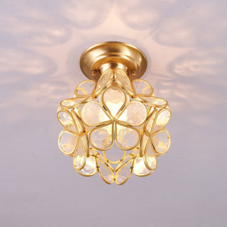 Ullaeiel Plafonnier Luxe Bloom Doré