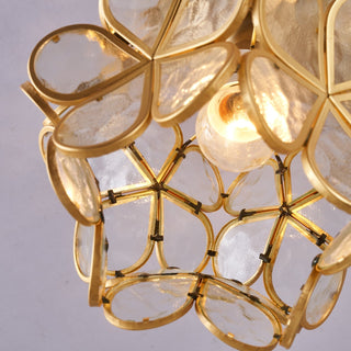 Ullaeiel Plafonnier Luxe Bloom Doré