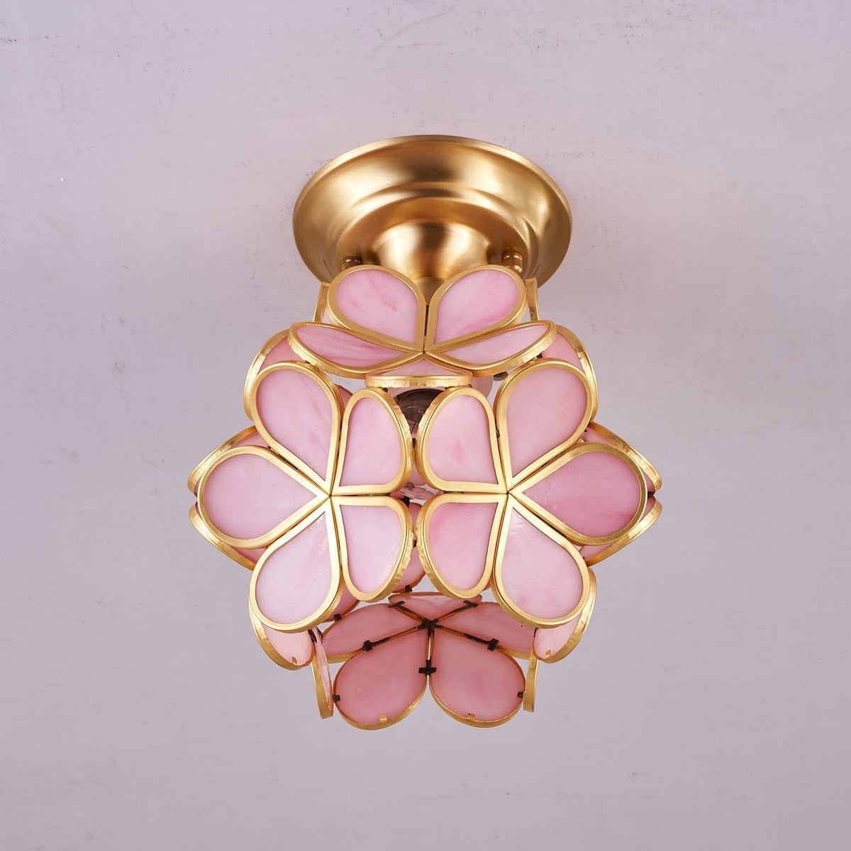 Kireria Plafonnier Luxe Bloom Doré