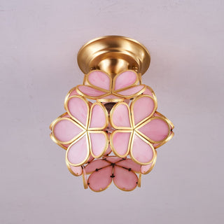 Ullaeiel Plafonnier Luxe Bloom Doré