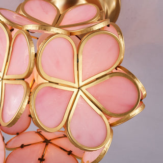 Ullaeiel Plafonnier Luxe Bloom Doré