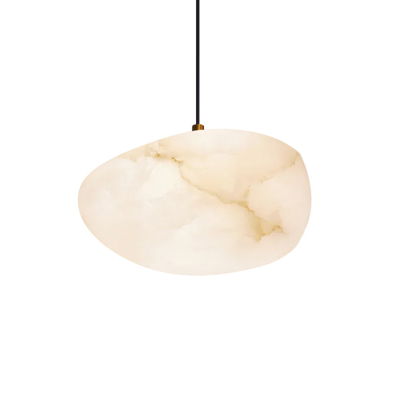 Ralen Pendant Lamp Alabaster Brass Sophistication-Neutral Decor