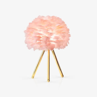 Nilo Lampe de Table Plume Féminine