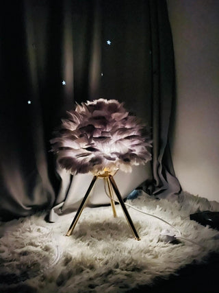 Nilo Lampe de Table Plume Féminine