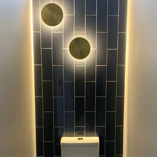 Tivral Lampe Murale Minimaliste en Laiton-Luire