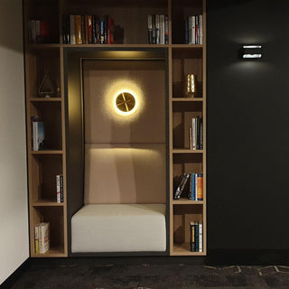 Tivral Lampe Murale Minimaliste en Laiton-Luire