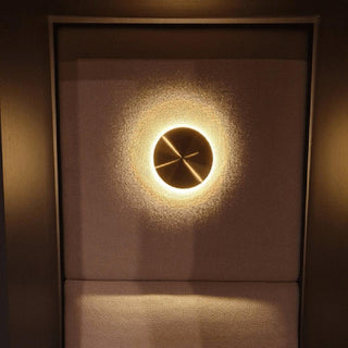 Tivral Lampe Murale Minimaliste en Laiton-Luire