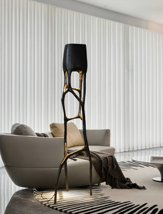 Gothic Sculpture Floor Lamp-Neutral Decor