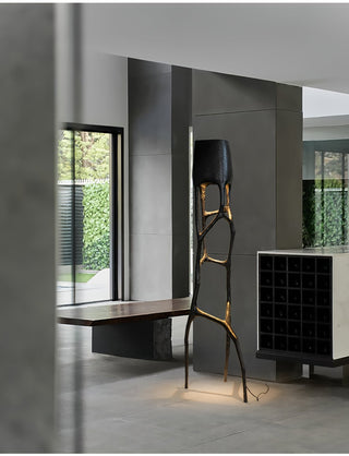 Gothic Sculpture Floor Lamp-Neutral Decor