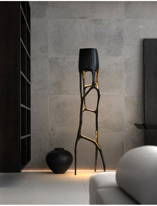 Gothic Sculpture Floor Lamp-Neutral Decor