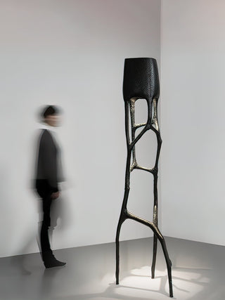 Gothic Sculpture Floor Lamp-Neutral Decor