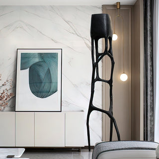 Gothic Sculpture Floor Lamp-Neutral Decor