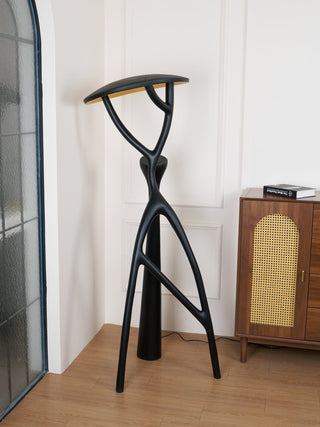 Gothic Tree Sculpture Floor Lamp-Neutral Decor