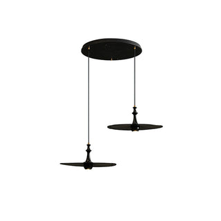 Syrinyra Suspension Sculpturale Disque Bois-Luire