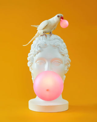 Aurrinel Lampe de Table Sculpturale en Résine