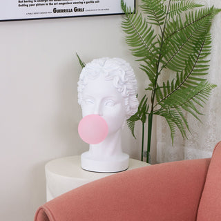 Aurrinel Lampe de Table Sculpturale en Résine