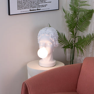 Aurrinel Lampe de Table Sculpturale en Résine