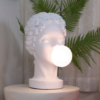 Aurrinel Lampe de Table Sculpturale en Résine