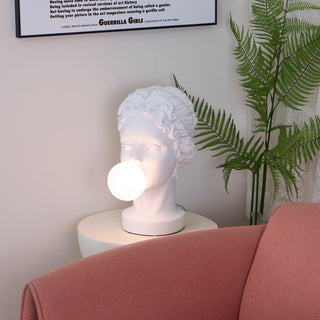 Aurrinel Lampe de Table Sculpturale en Résine