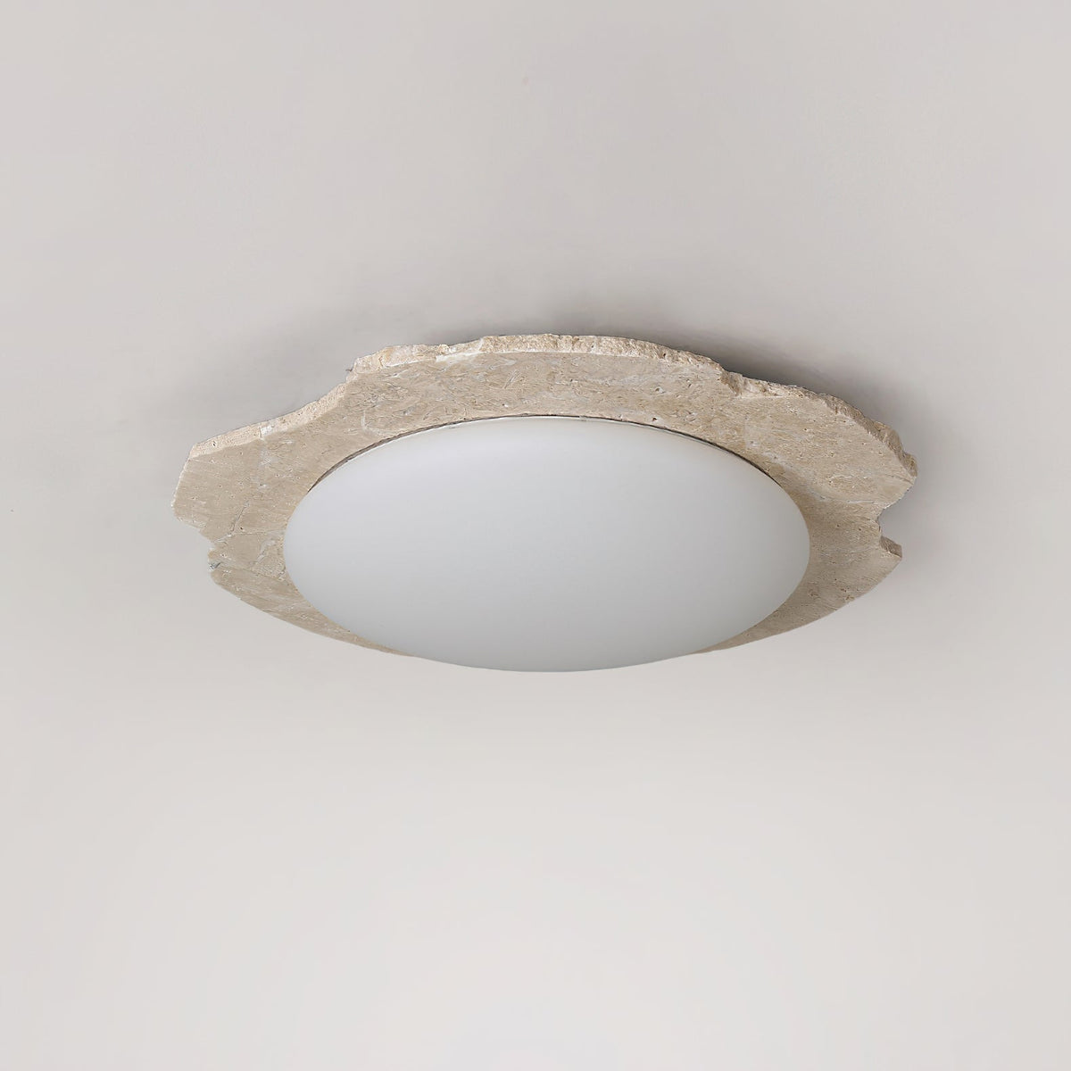 The two available sizes of the Gracie Ceiling Light shown side-by-side.